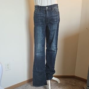 White House Black Market Dark Blue Denim Pants